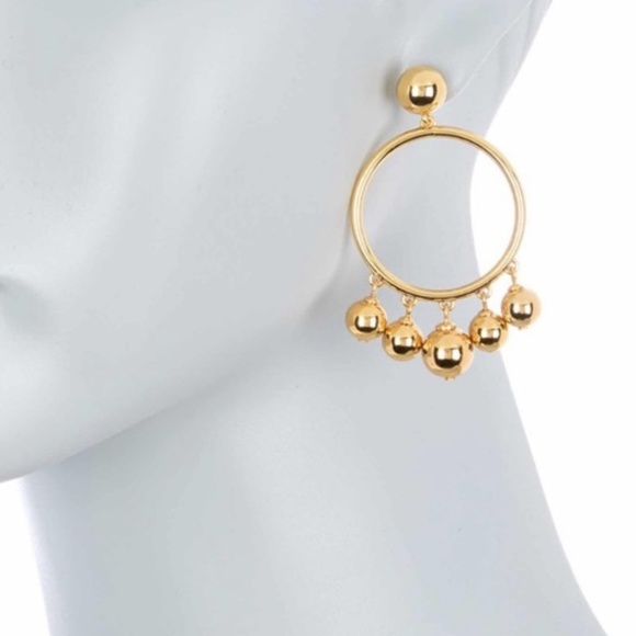 Kate Spade New York Large Bauble Hoop Earrings